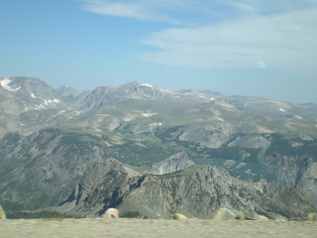 Views near the summit of Beartooth Pass