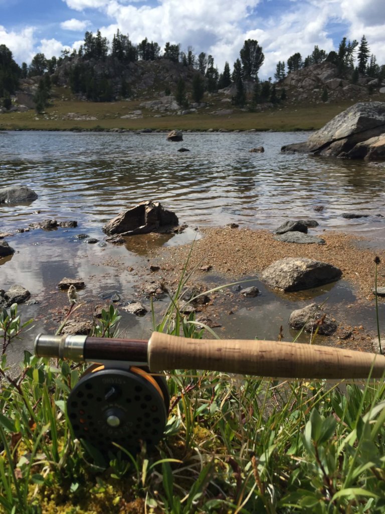 Fly fishing in the Beartooths