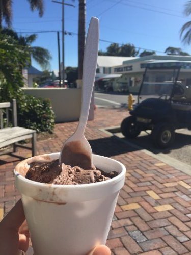 Ice cream on Boca Grande